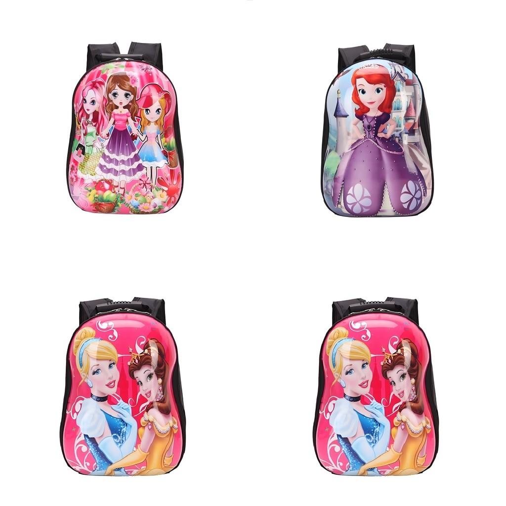 Sofia The First Kid School Backpack With Abs Pc Shell For Preschool Students