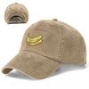 Dolce And Banana Funny Merch Unisex-Stil Baseballkappe Distressed Denim Washed Hats Cap Lässige Outdoor-Sommer-Kopfbedeckung