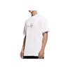 Calvin Klein Solid Color Letter Logo Print Short Sleeve T-Shirt Men Tops White J323378-YAF