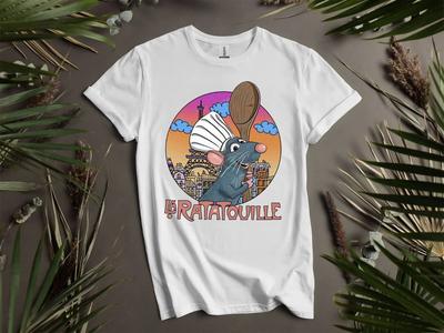 Ratatouille Remy Kleiner Koch Irgendwer T-Shirt T-Shirt Herren Damen Unisex T-Shirt K611