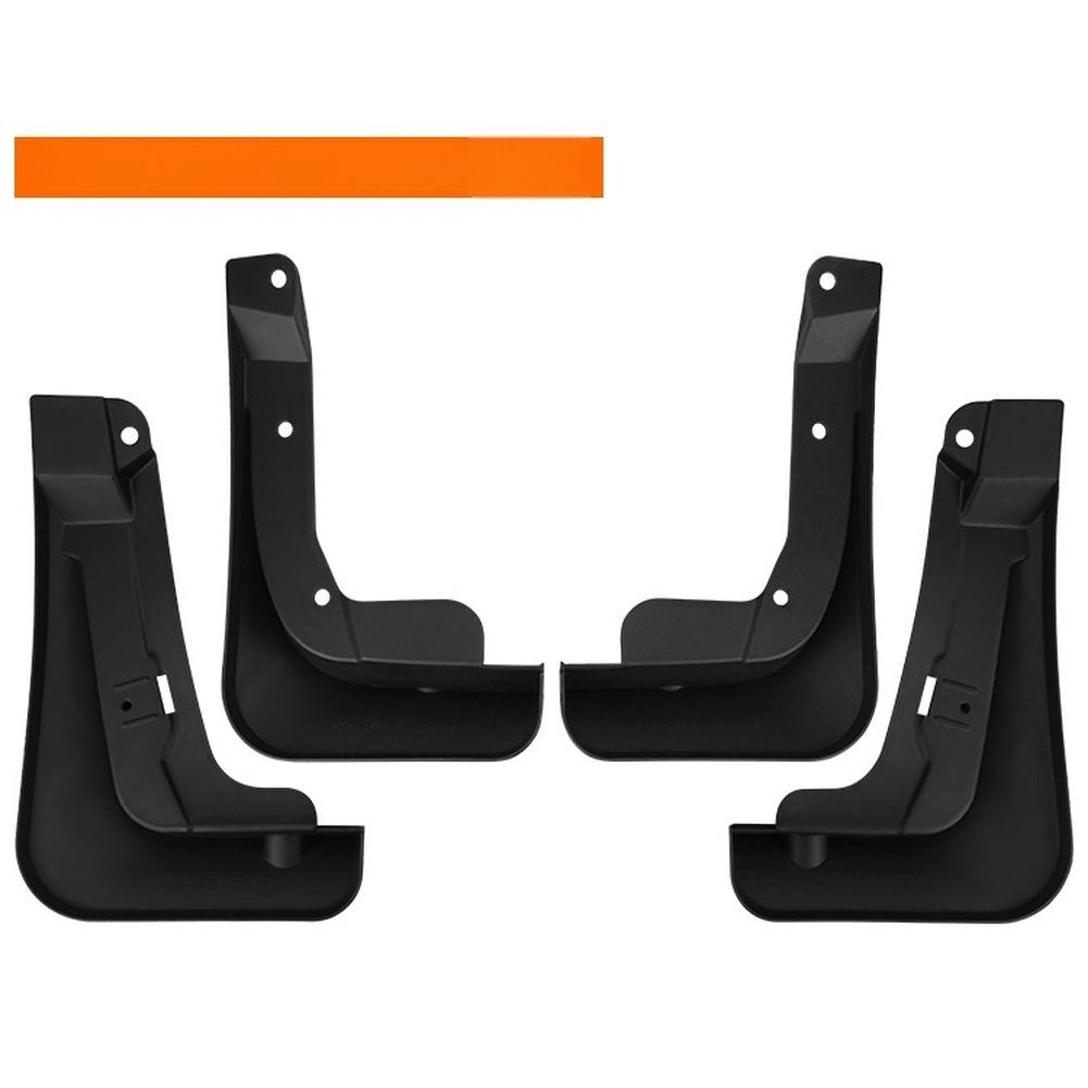 Paraspruzzi in PP Nero per Toyota RAV4 2026+ Copertura Completa Set da 4 Pezzi Paraspruzzi Ruote Anteriori Posteriori 315x200mm 325x210mm