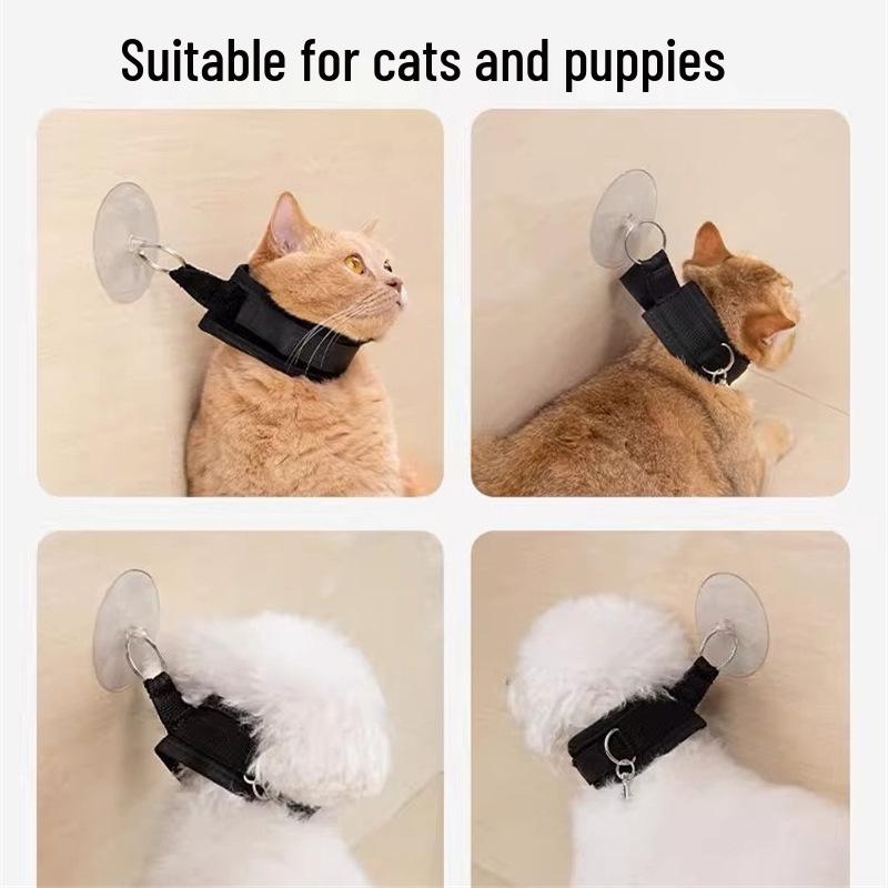 Adjustable Anti-Scratch Cat Grooming Restraint for Bathing and Grooming