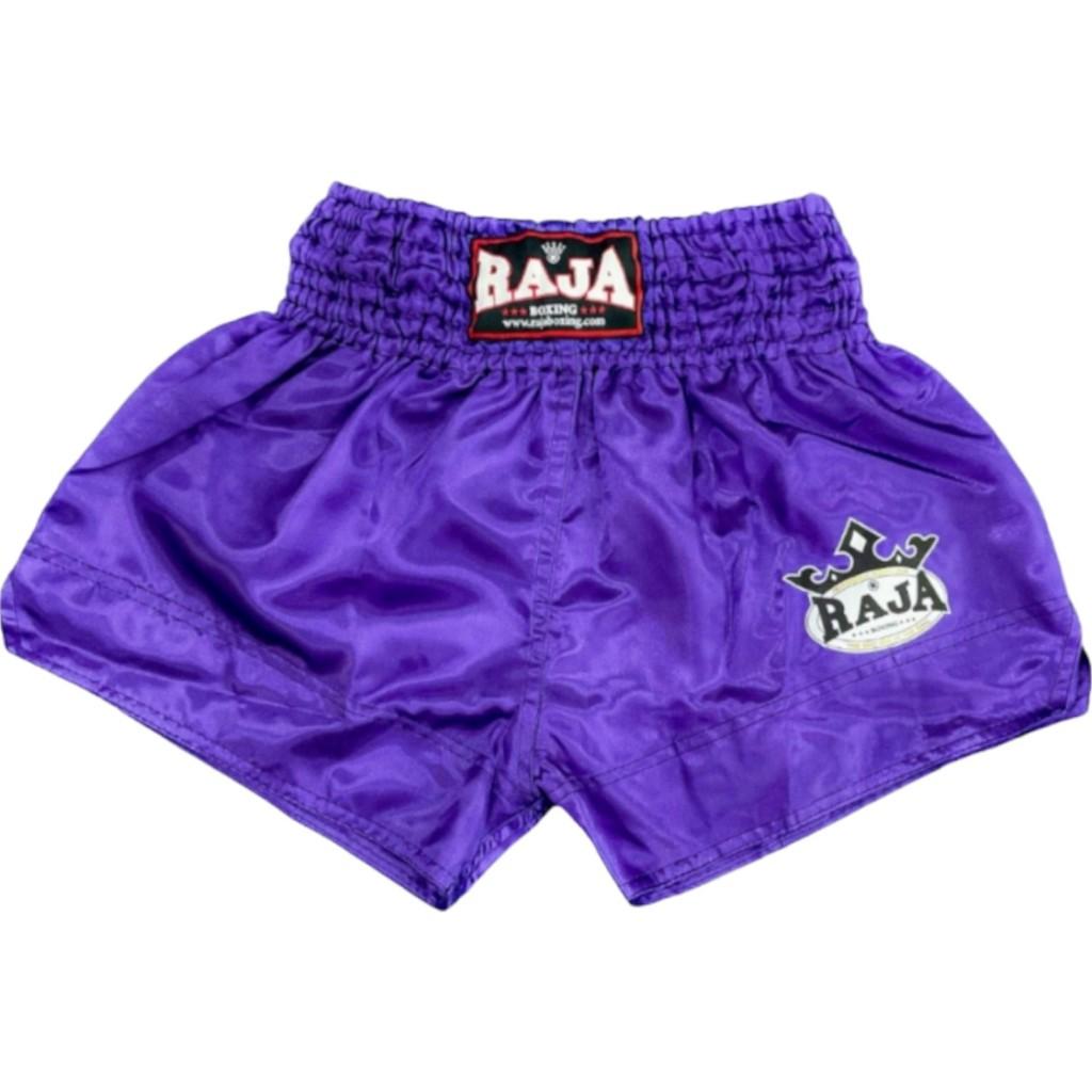 Raja Boxing Muay Thai Kickboxing Training MMA Shorts Retro Vintage Pants Print 3D Elastic Waist Fight Martial Art Quick Dry Unisex Men Women