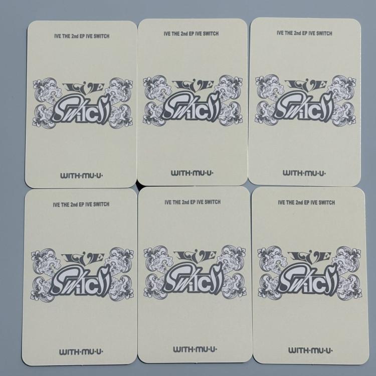 Ive Poca Switch Album Unreleased Bonus 6 Selfie With Me Lucky Lucky Draw 3rd Photo Card