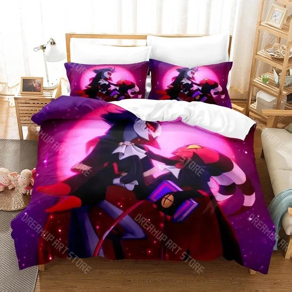 3D Print Blitzo Boss Bedding Set Single Twin Full Queen King Size Bed Set Adult Kid Bedroom Duvetcover Sets Anime
