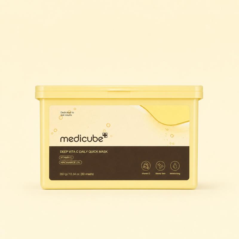 Medicube Deep Vita C Tägliche Schnellmaske, 350ml (30 Blätter)