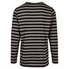 Urban Classics Mens Striped Regular Long-Sleeved T-Shirt