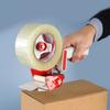 2 Inch Wide Red Packing Tape with Dispenser Heavy Duty Shipping Tape for Packaging Large Commercial Grade Grade Packing Tool