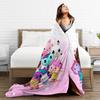 Gabbys Cartoon Dollhouses Kawaii Blankets Cute Anime Flannel Vintage Warm Throw Blanket for Home Restaurant Decoration Couch