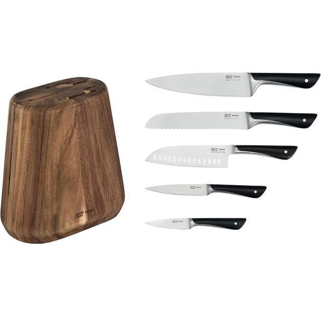 Tefal Jamie Oliver Knife Set, 6 Pieces (K267S556)