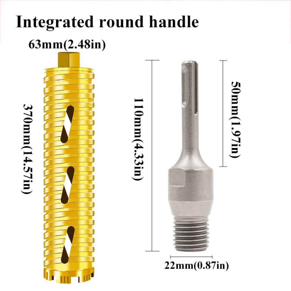 

Прочное сверло Сверло Высокопроизводительное Корончатое сверло Пильное полотно Инструменты для сверления Резка отверстий в стене Integrated round handle