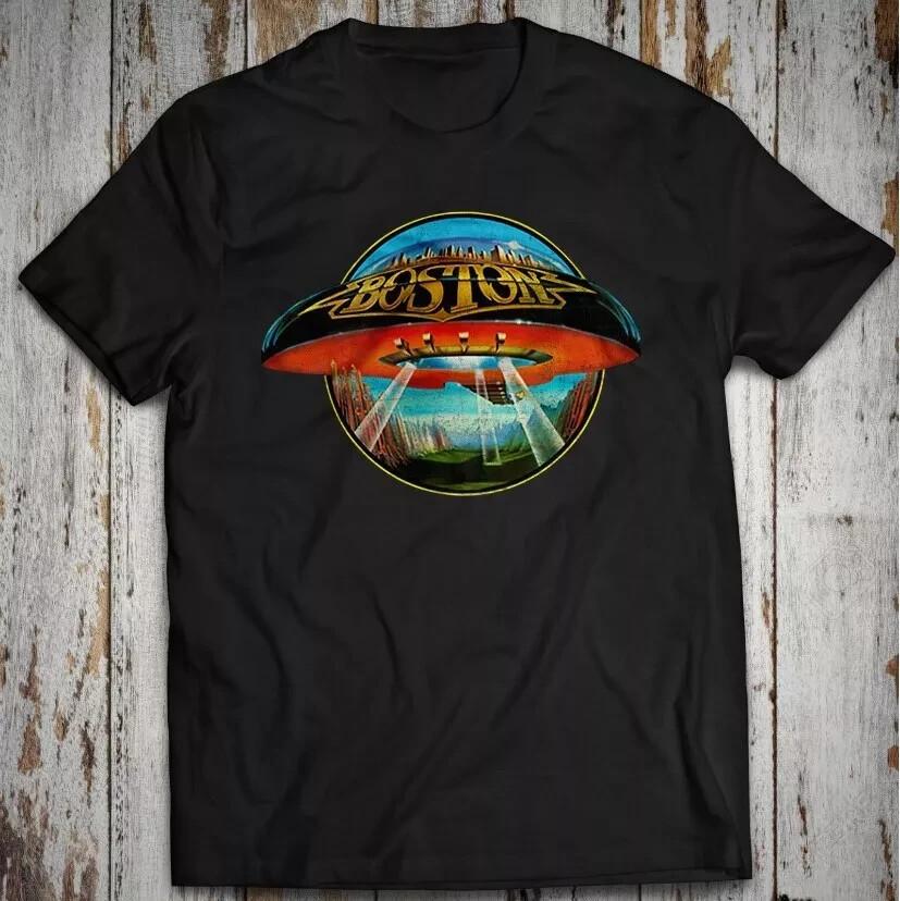 Boston Band Don't Look Back Unisex Cotton T-Shirt Tom Scholz Brad Delp Walk On Unisex T-Shirt