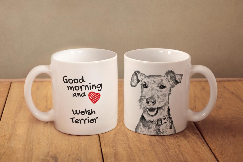 Welsh Terrier, Welshie, Daeargi Cymreig - cup with a dog, personalized cup with a print, a classic gift for everyone from the Art-Dog brand