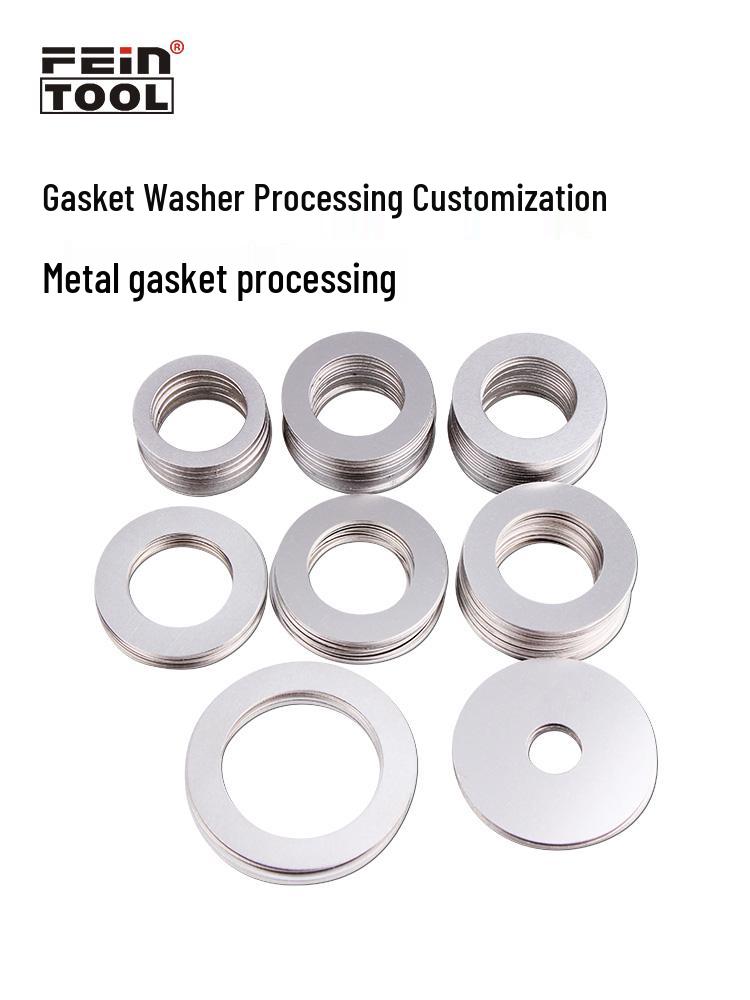 304 Stainless Steel Gasket Mold: Flat, U-shaped, E-shaped, Square, Irregular Steel Washers