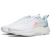 Li Ning YueYing Element Slip Resistant, Abrasion Resistant, Breathable Low Top Running Shoes Women's White Blue ARHT006-11