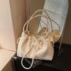 Large Capacity Tote Bag Women Casual Shoulder With Zip Pockets Design