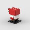 Non-Toxic Lequmoc Brickheadz Angered Action Disgusted Figures Bricks Model Building Blocks Toys For Children Christmas Gifts