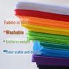 DIY Creative Material Kit: Wall Decoration, Sticker, Blanket, Hair Clip, Felt, and Cross Stitch Supplies.