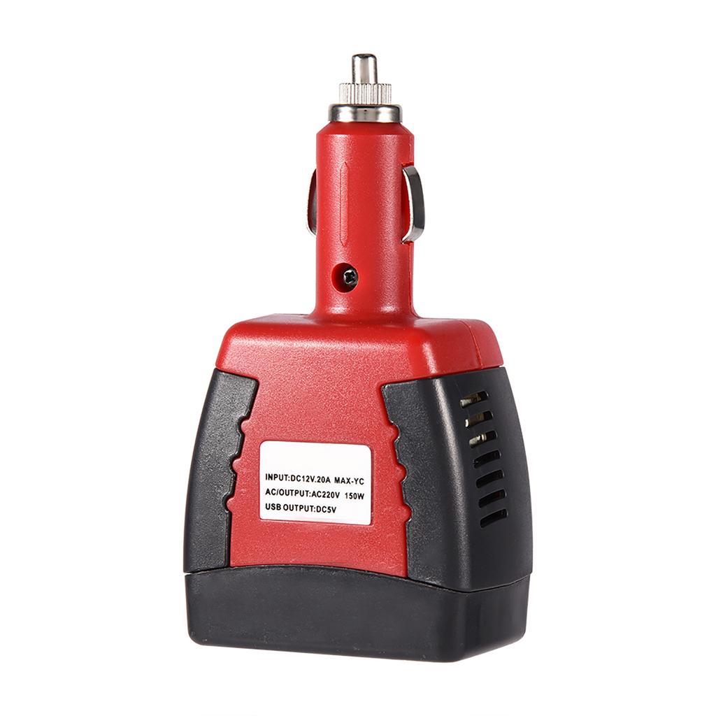 Car  Car Power Inverter Inverter USB 2.1A  12V to AC 220V 150W Car Power Inverter Converter  for Mobile Laptop