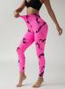 Modieuze Heldere Tie-Dye Hoge Taille Yogabroek, Verkrijgbaar in 10 Spetterende Kleuren, Rekbaar en Zacht, Meerdere Kleuren om uit te Kiezen