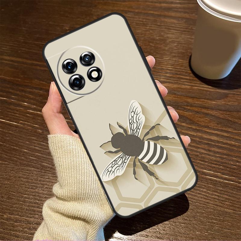 Bee Honey Case For OnePlus 13T 10T 8T 10R 13R 15 R 13 12 11 9 10 Pro Nord CE 5 2 3 4 Lite N20 N30 Cover