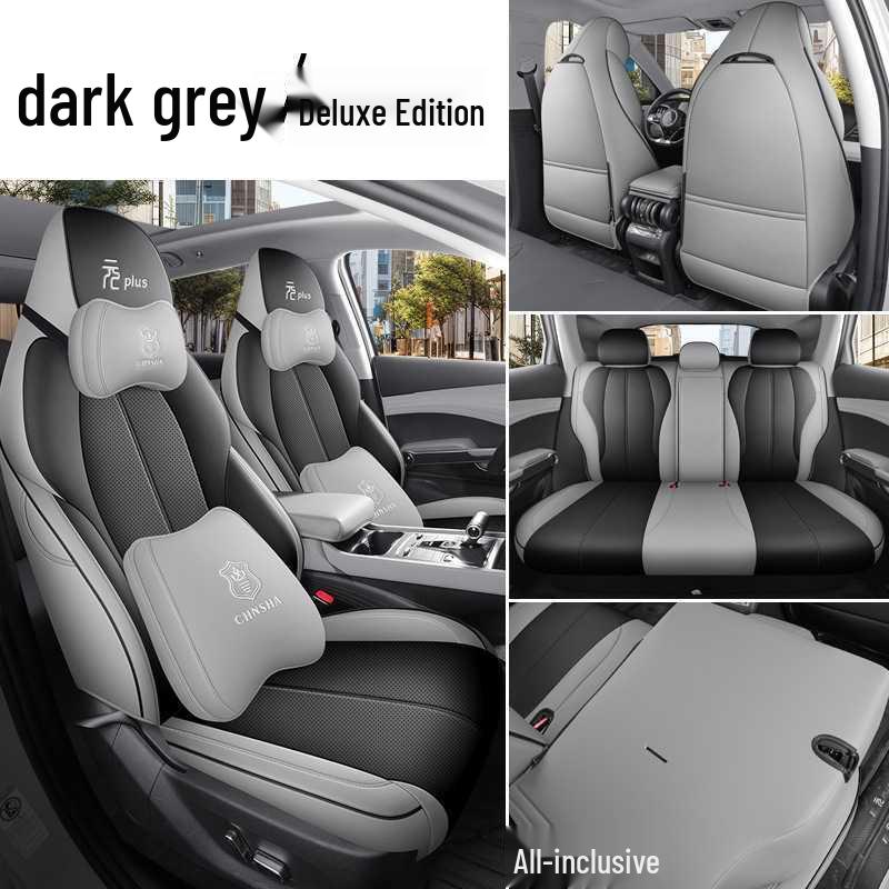 BYD Yuan PLUS Five-Seater Leather Car Seat Cushion Four Seasons Model