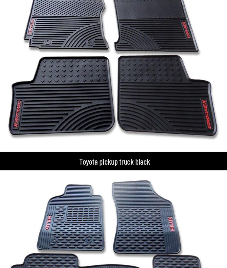 Original Latex Floor Mats for Toyota RAIZE - Custom Fit