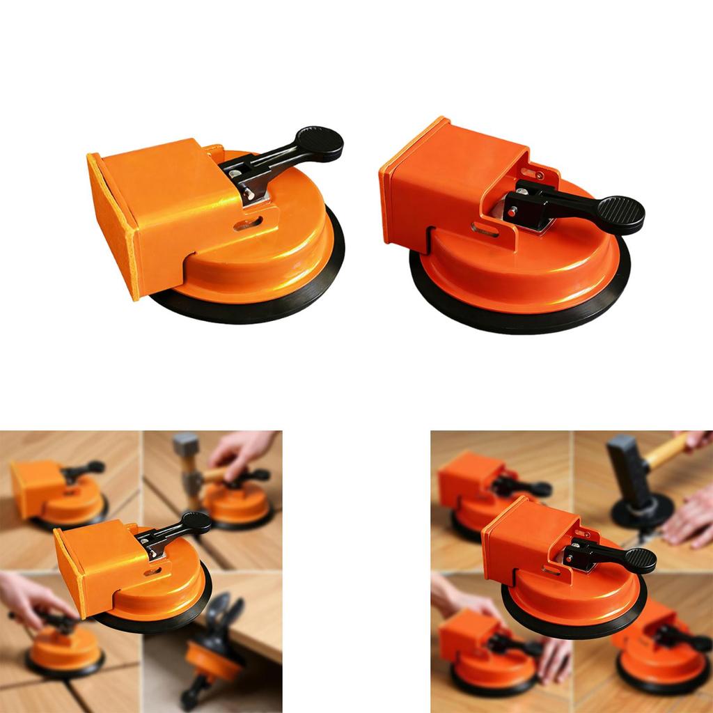 Floor Fixer Tool, Multipurpose Compact Heavy Duty Laminate Flooring Tools with Enhanced Vacuum Suction Cup