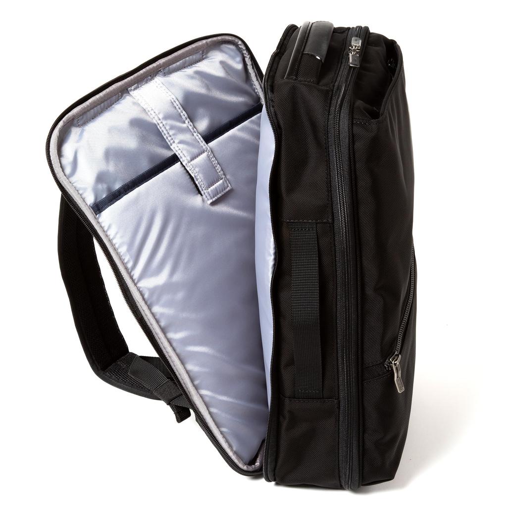 Ace Vitara CB Business Backpack, fits a 15-inch laptop and is made of durable Cordura nylon. It fits B4 documents, has a 20L capacity, is