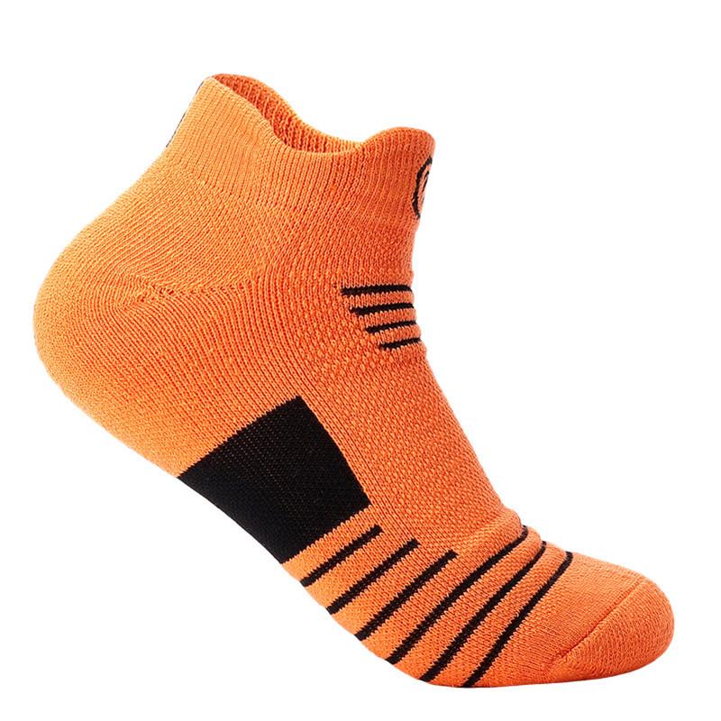 Basketball Socks Men's Professional Towel Bottom Thickened Socks Low Cut Boat Socks Outdoor Running Sports Short Tube Socks