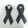 10Pcs Portable Memorial Black Ribbon Brooch Souvenir Queen Black Badge Pin Black Mourning Bow Brooch for Funerals and Mourning