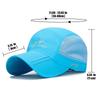 Summer Outdoor Foldable Portable Quick-Drying Hat For Men and Women Mountaineering Travel Sun Protection Breathable Mesh Hat