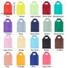 Practical Polyester Solid Color Shopping Bag Eco-friendly Foldable Grocery Package Bags Reusable Washable Grocery Purse Travel