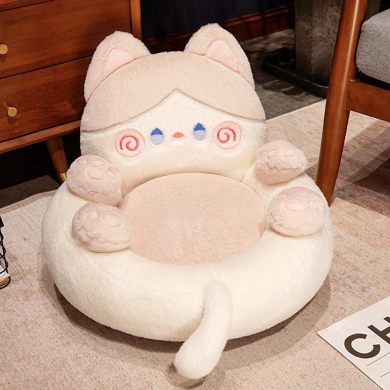 

Cuddle Cat Plush Cushion Cushion Sofa Sleep Decoration Seat Cushions Gift Kids розовый
