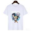 Naruto Kids Cotton T-Shirt,Adult Boys Girls Family Matching Casual Tee,Anime Chibi Team 7 Naruto Sasuke Kakashi Print Beige Tops