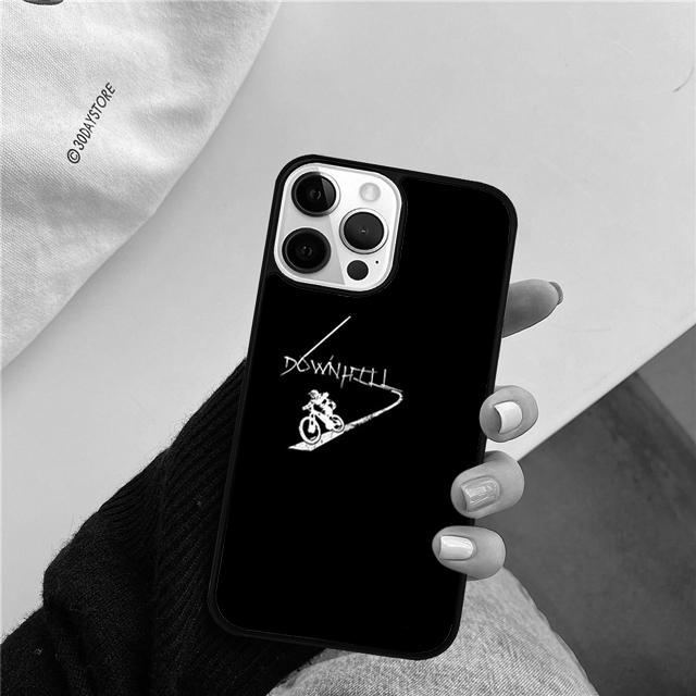 Mountain Bike Cycling Lover Coque Shell For iPhone 17 Air 15 16 14 13 12 Pro Max 11 Pro Max Plus Phone Case Cover