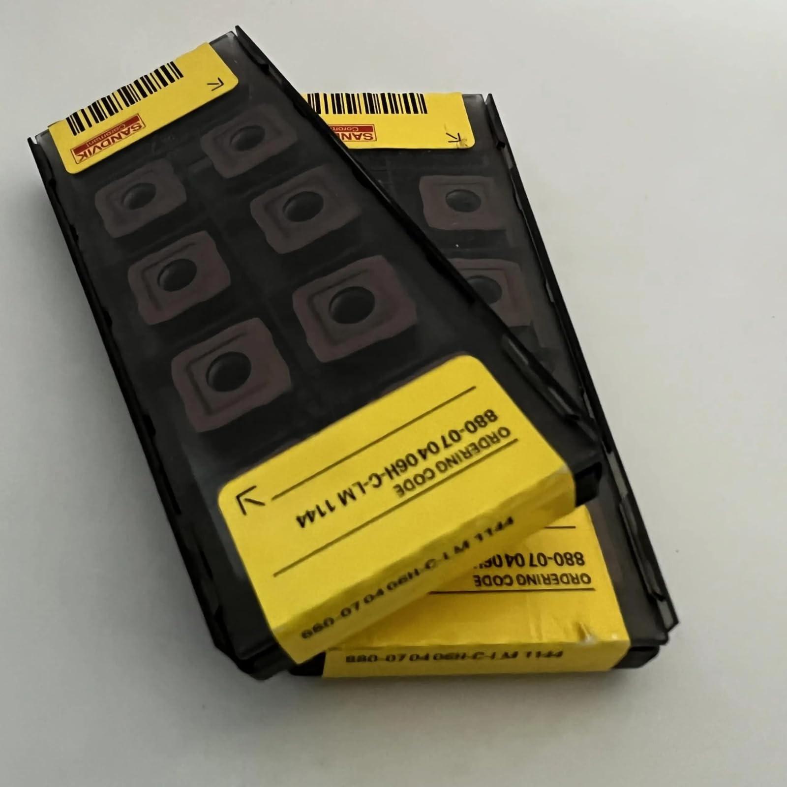 

880-070406H-C-LM 1144 / Industrial indexable Carbide Inserts 10 PCS