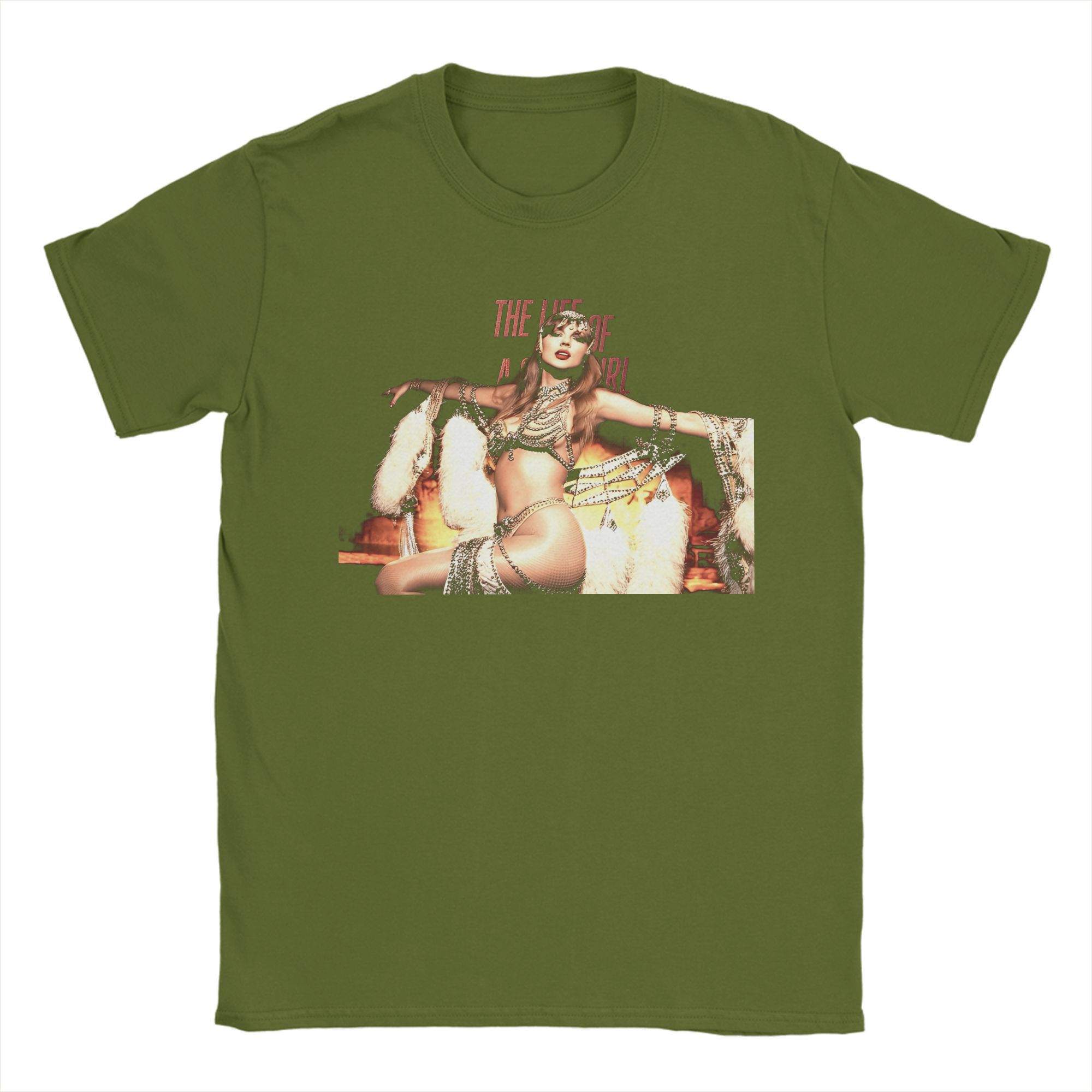 

S-Showgirls 100 Cotton T-Shirt For Mens Summer Y2K Funny T-Shirts O Neck Hippie Tee Shirt Oversized Wholesale Tops 4XL