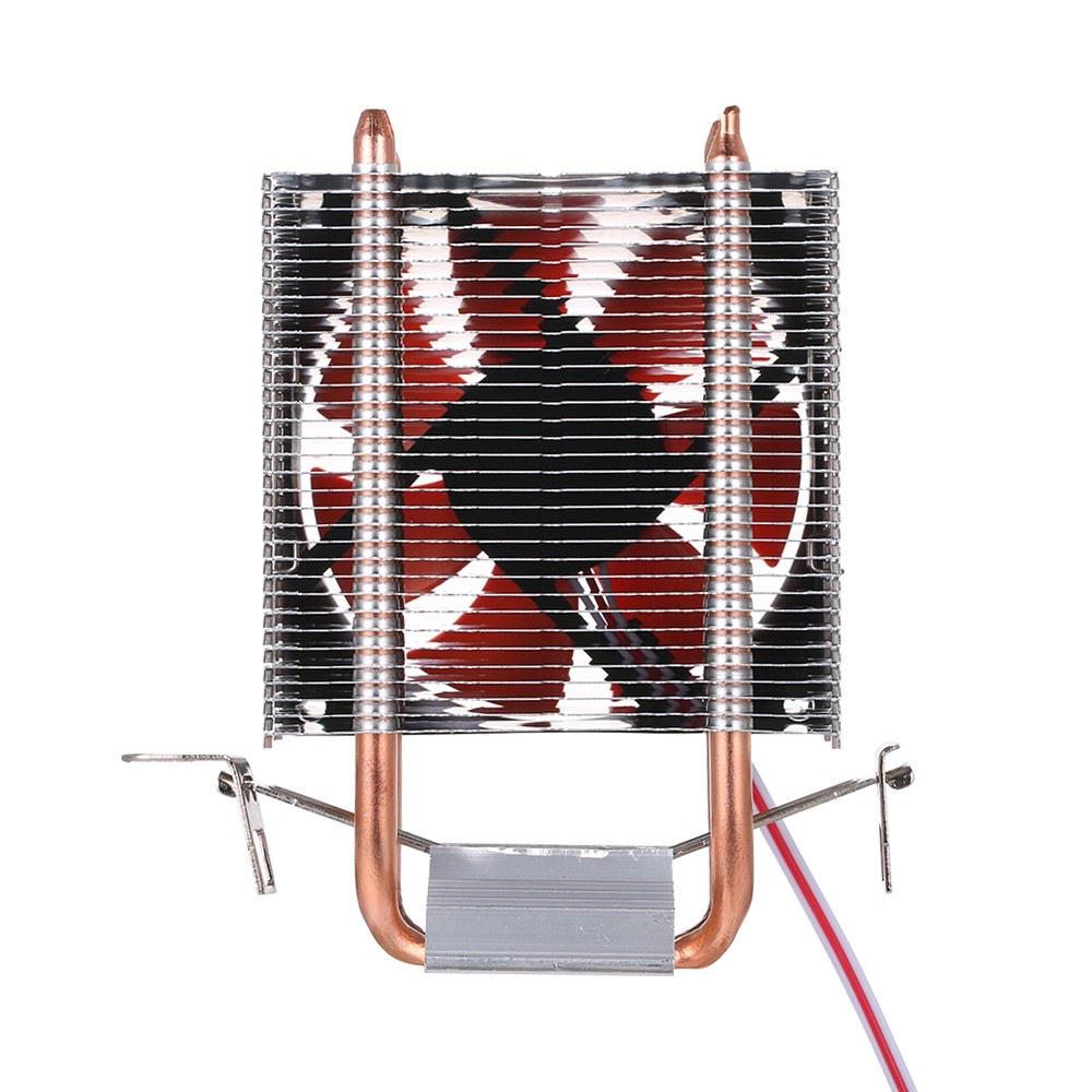 HBKS Hydraulic CPU Cooler Heatpipe Fans Quiet Heatsink Radiator for ...