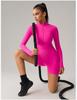 Damen Cross-Border Langarm Reißverschluss Bodysuit, Sexy Po-Hebender Fitness Jumpsuit, Sportbekleidung & Yoga Wear - DLT003