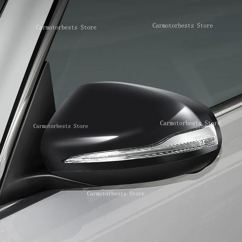 Car Rearview Side Mirror Cover Fit For Mercedes-Benz E GLC S C Class W205 W213 X253 W222 W238 Wing Cap Rear View Case Trim LHD