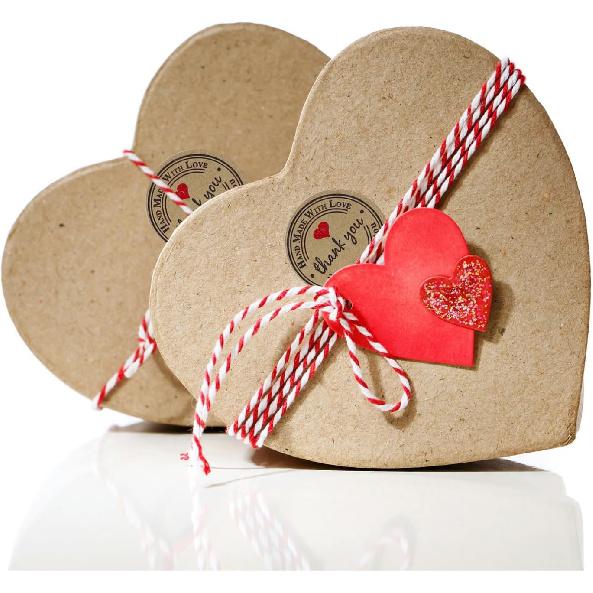 Handmade Stickers Set (1500PCS) - 1 Inch Kraft Thank You & Love Labels for Baking, Gift Packaging, Small Business - Self-Adhesive Eco-Friendly