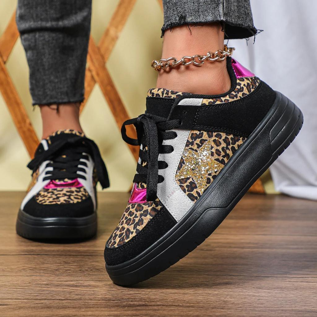 Fashion Board Shoes Retro Sneakers Women Casual Sports Shoes Ins Trendy Platform Shoes Men Walking Footwear Versatile
