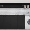 Peel & Stick Modern Kitchen Cabinet Stickers Waterproof Oil-Resistant Matte Wallpaper for Walls Tables Wardrobes DIY Renovation
