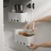 Wall-mounted Hanging Storage Basket Cabinet Storage Sink Organizer  Kitchen Bathroom