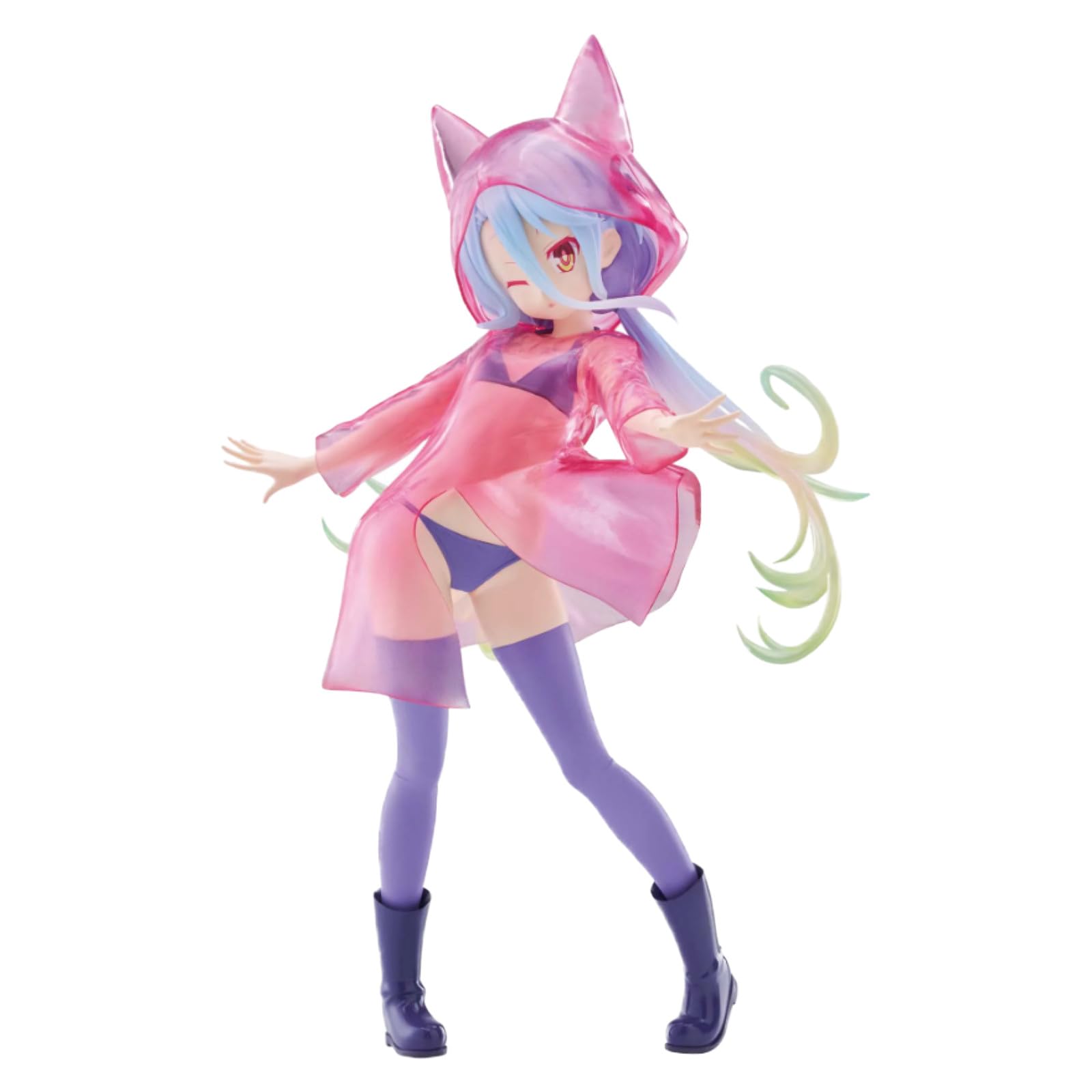 

ESPRESTO Glittery Raincoat White Figure from No Game No Life, Approx. 20cm, 1 Type