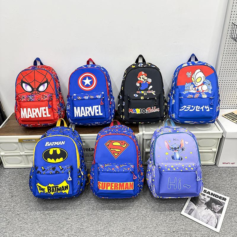 Adorable Cartoon Backpack Lightweight Oxford Toddler Bag Unisex For School