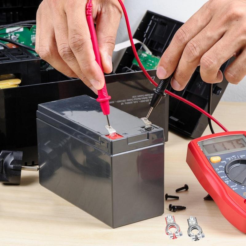 Car Battery Connector Quick Release Disconnect Car Battery Terminal Connector Battery Bornes Cable Terminal Adapter Copper Clamp