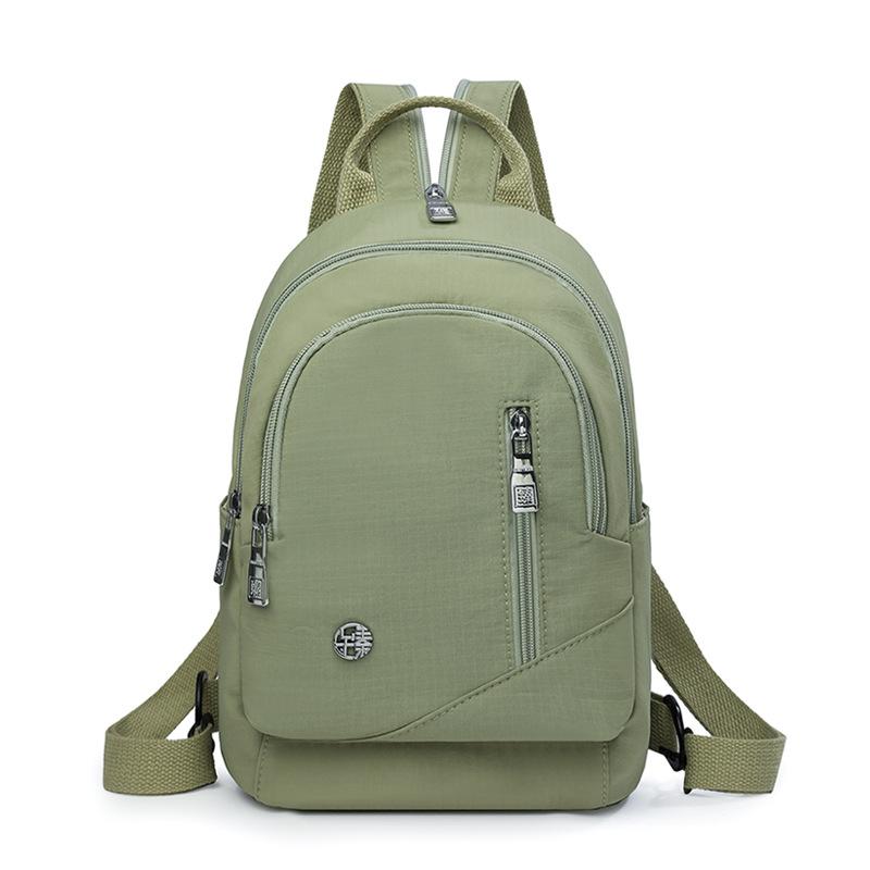 Two-In-One Chest Bag Sport Small Backpack Women Ultra Light Shoulder Bag