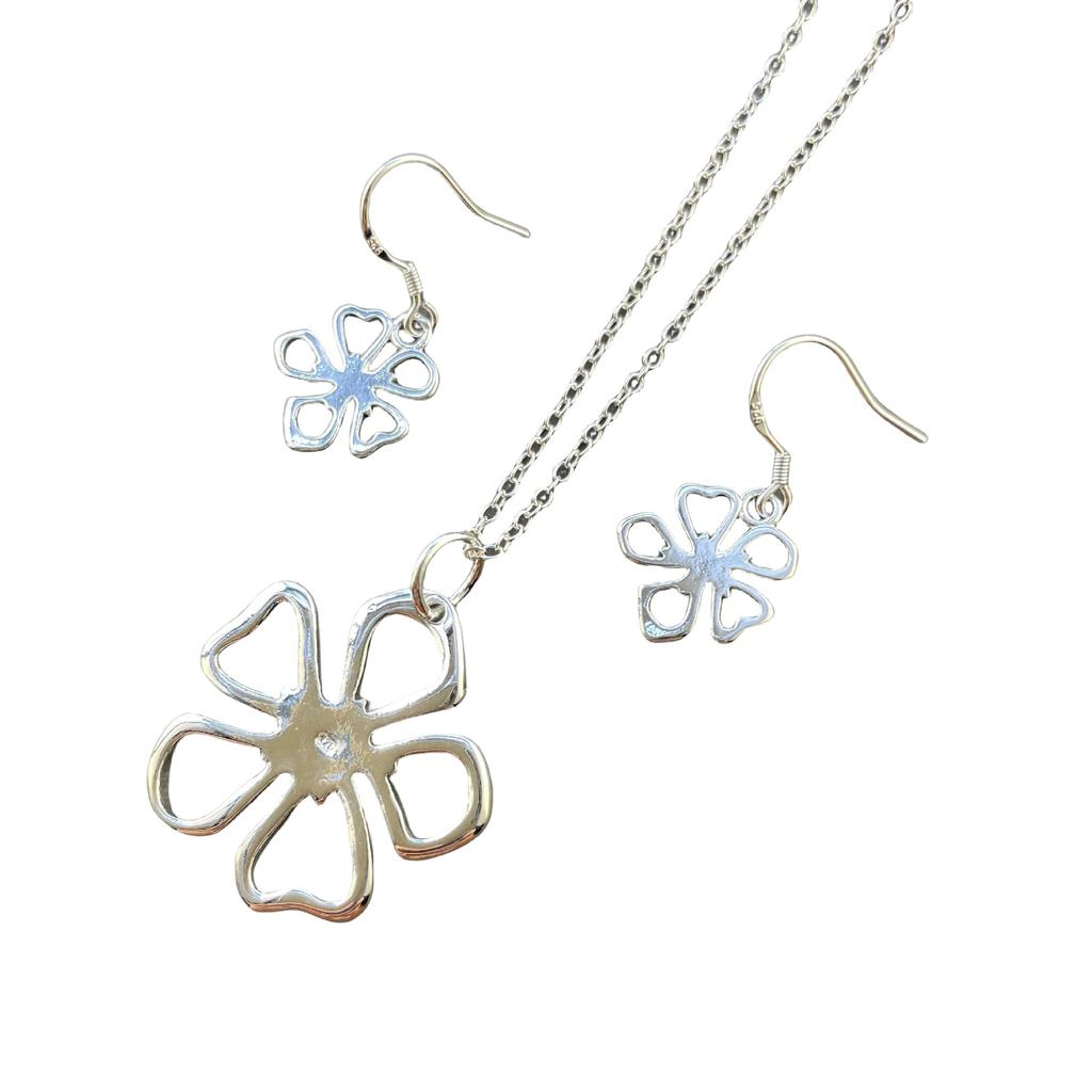 Zestaw Naszyjnik Kolczyki Kao Wisiorek Kolczyki Biżuteria Butikowa